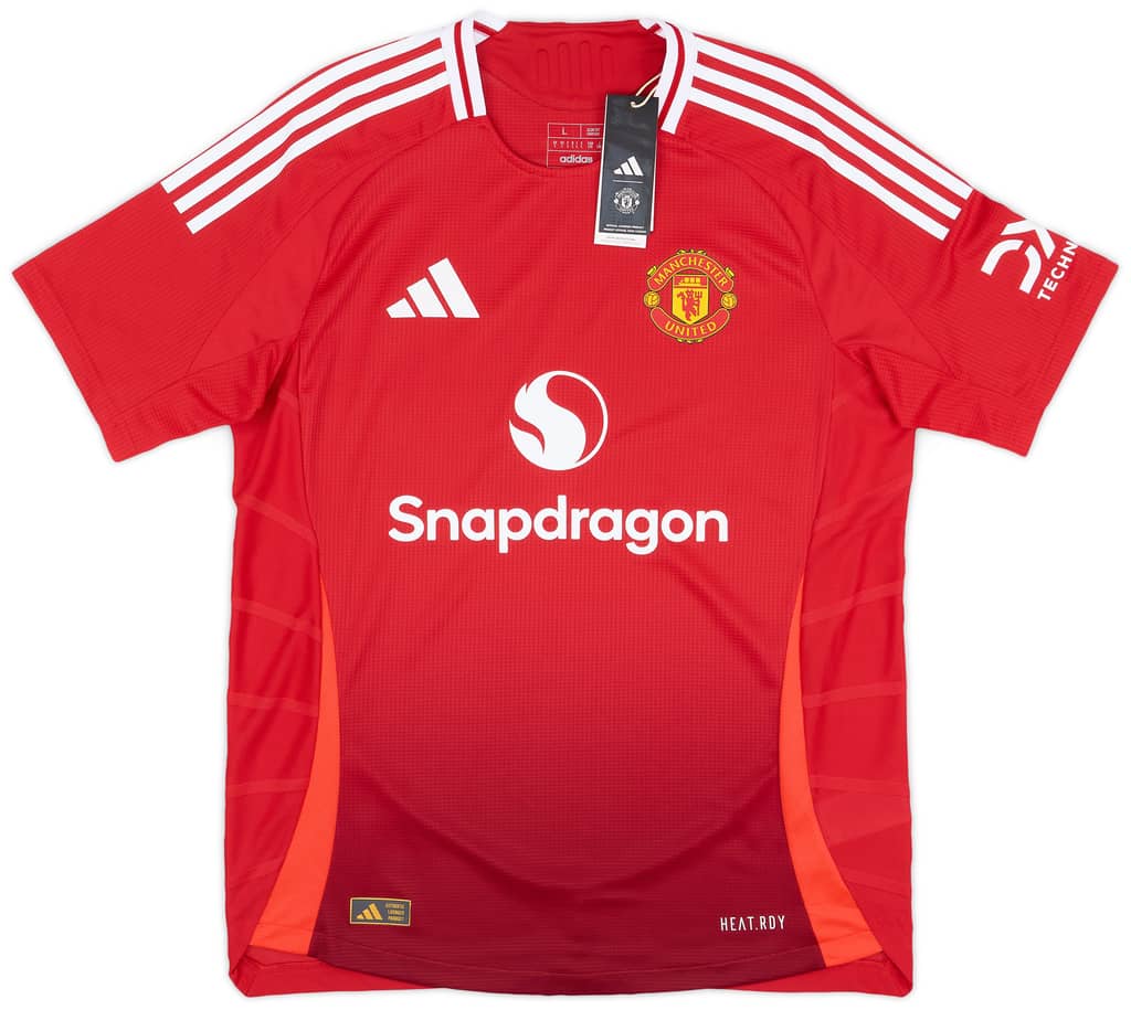 2024-25 Manchester United Home Authentic Shirt Zirkzee #11