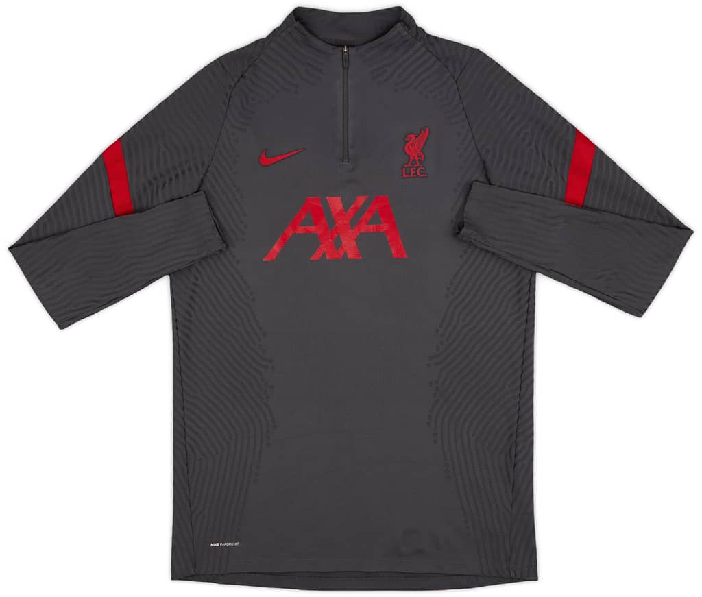 2020-21 Liverpool Nike 1/4 Zip Drill Top - 8/10 - (L)