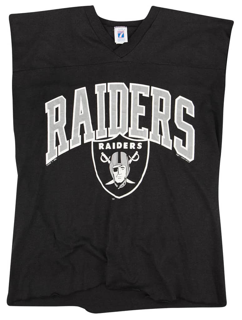 1990 Los Angeles Raiders Logo 7 Sleeveless Tee XL