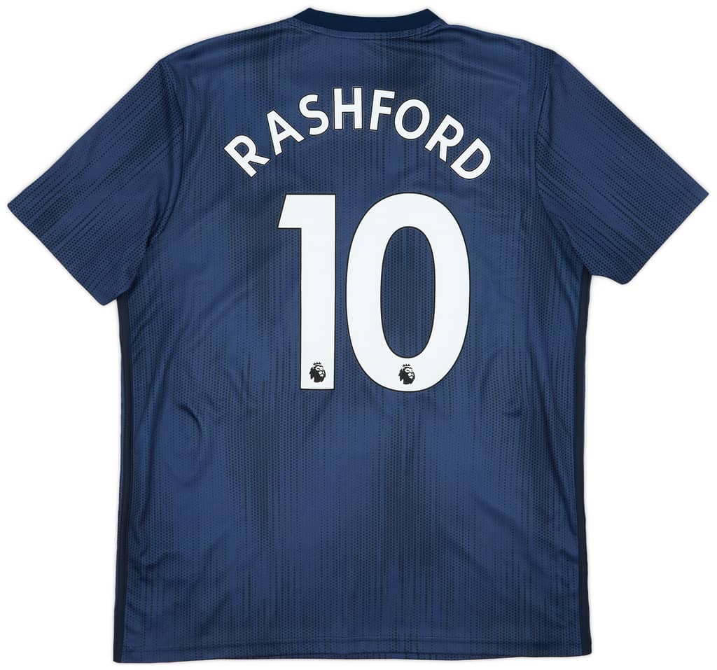 2018-19 Manchester United Third Shirt Rashford #10 - 9/10 - (L)