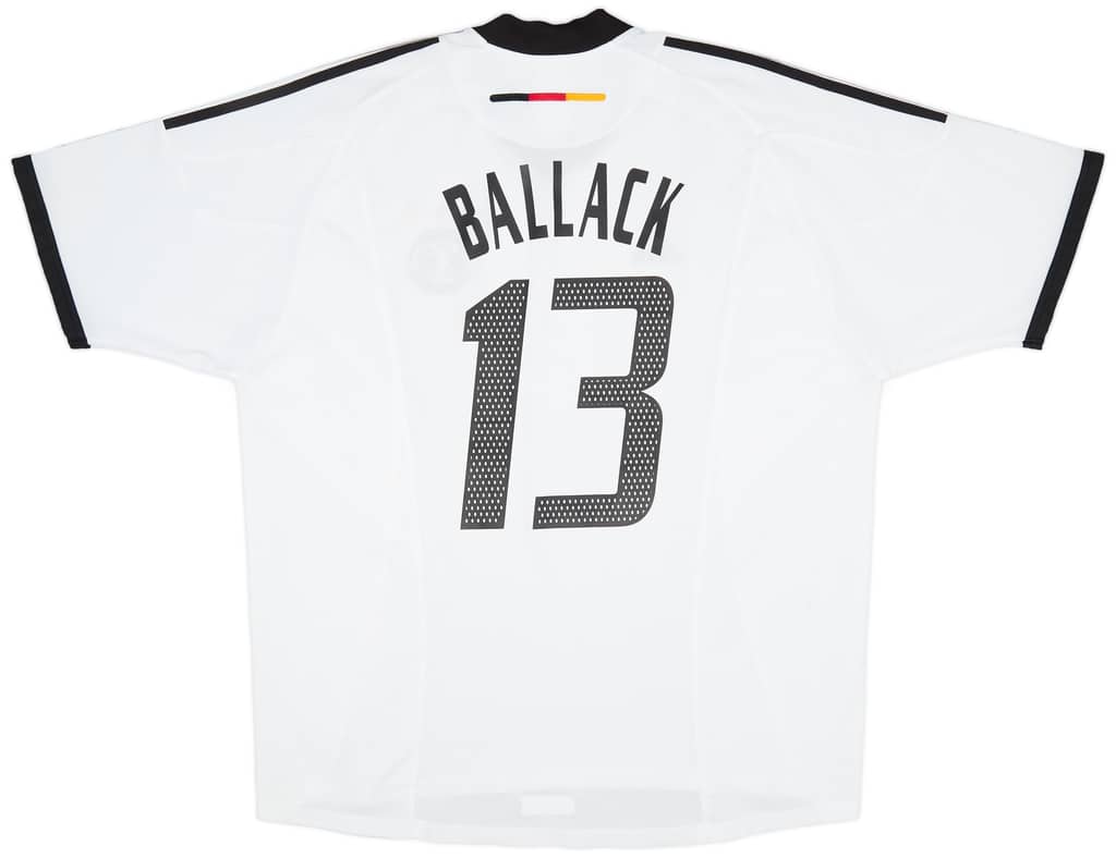 2002-04 Germany Home Shirt Ballack #13