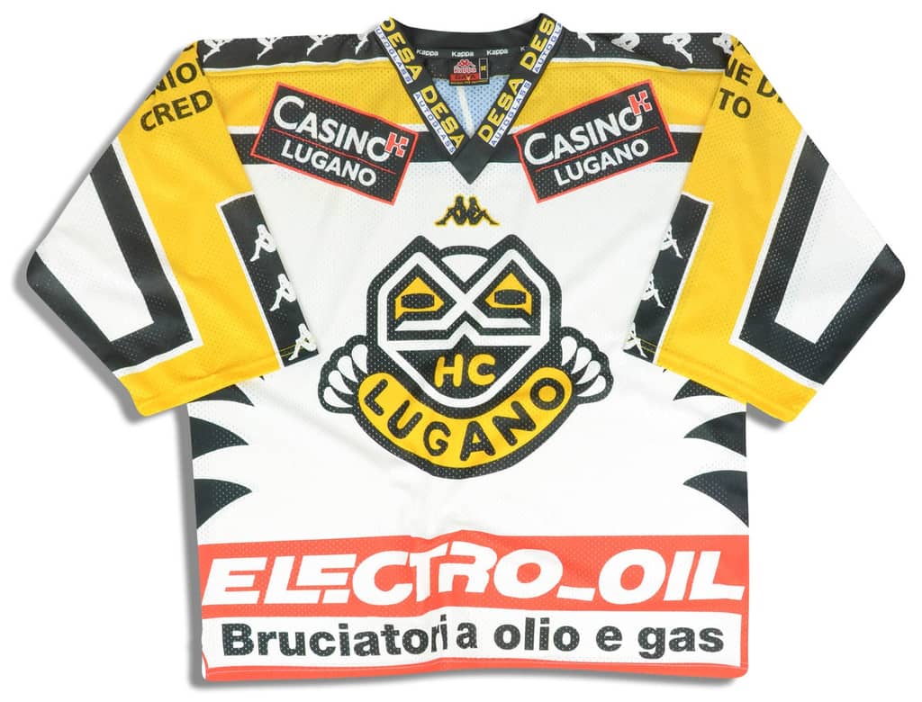 2001 HC Lugano Kappa Playoff Jersey (Home) XL