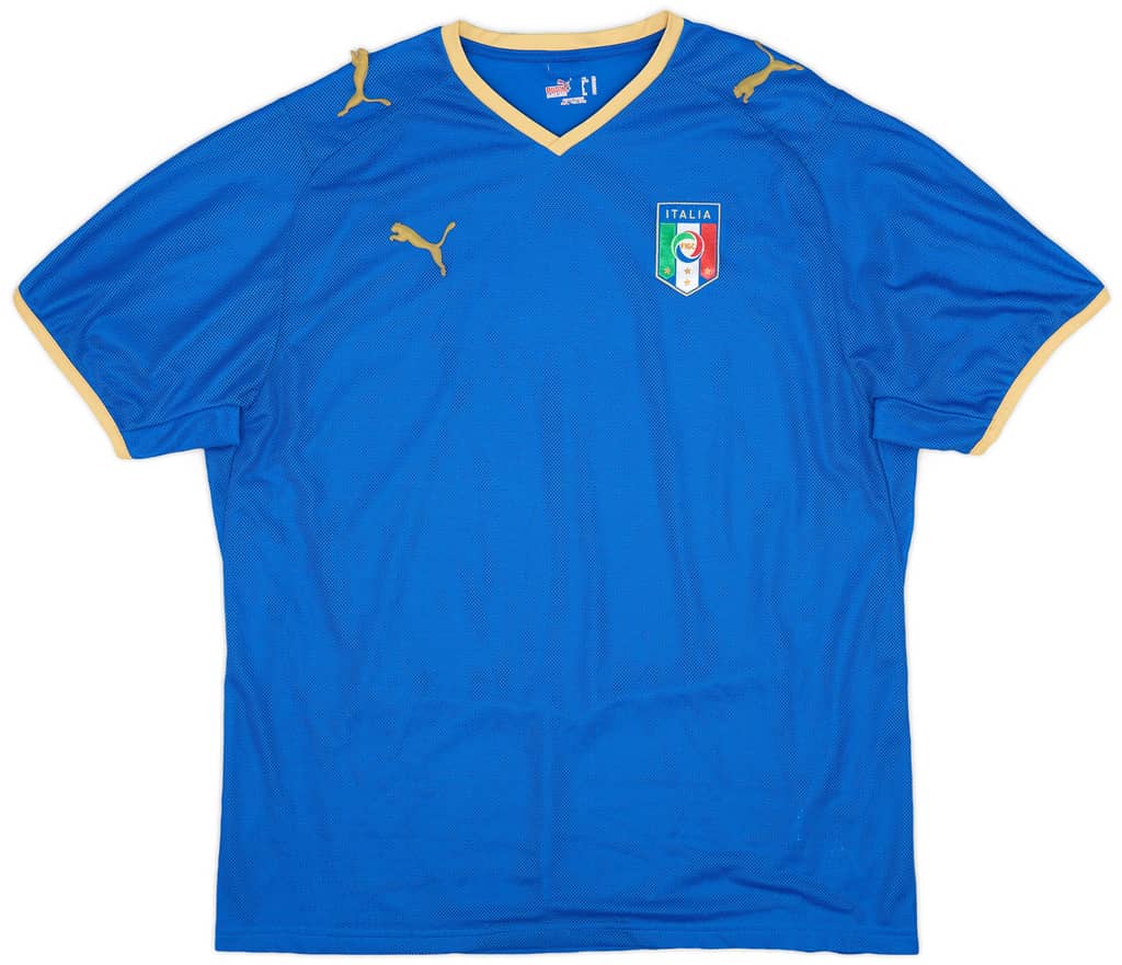 2007-08 Italy Home Shirt - 5/10 - (XL)