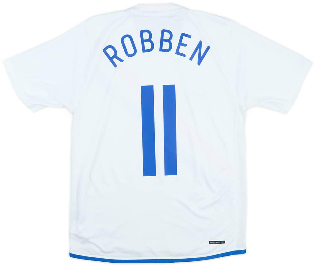 2006-08 Netherlands Away Shirt Robben #11 - 6/10 - (S)