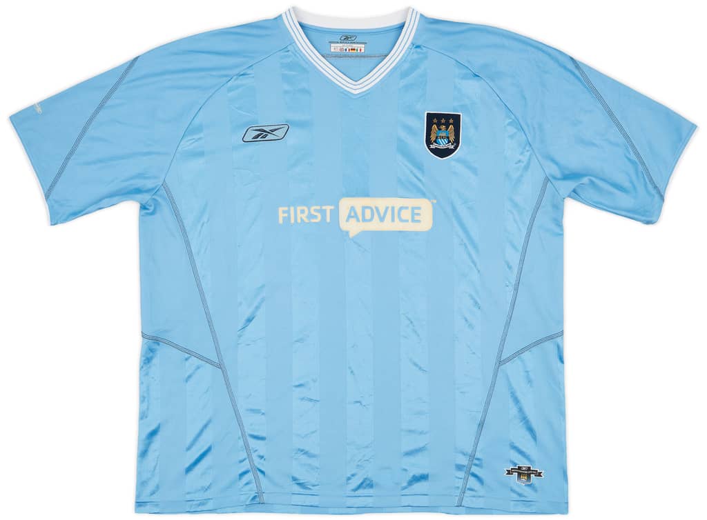 2003-04 Manchester City Home Shirt Anelka #39 - 7/10 - (XXL)