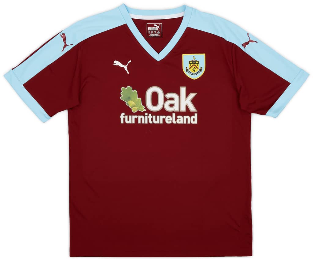2015-16 Burnley Home Shirt - 9/10 - (XL.Boys)