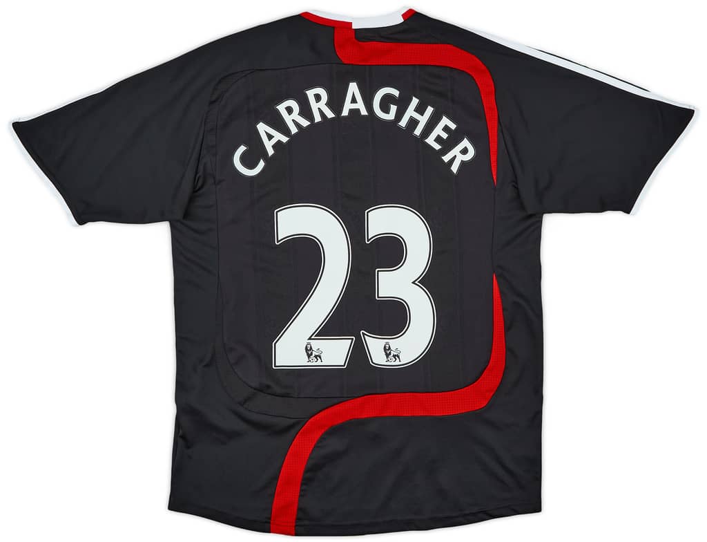 2007-08 Liverpool Third Shirt Carragher #23 - 8/10 - (XL.Boys)