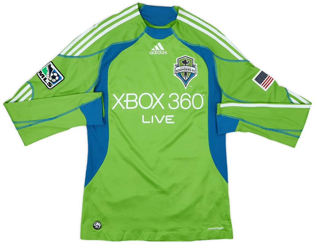 2009-10 Seattle Sounders Player Issue Home L/S Shirt - 8/10 - (XL)
