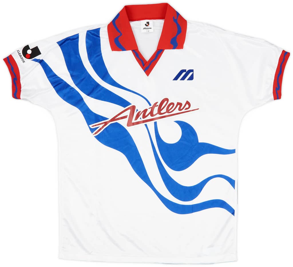 1993-95 Kashima Antlers Away Shirt - 8/10 - (L)