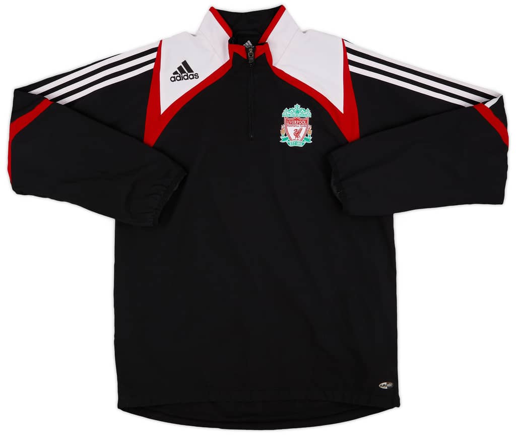 2007-08 Liverpool adidas Track Jacket - 9/10 - (S)