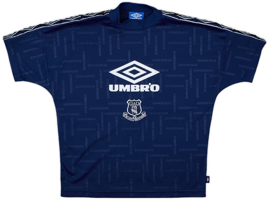 1998-99 Everton Umbro Training Shirt - 8/10 - (Y)