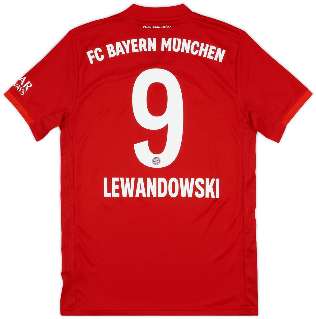 2019-20 Bayern Munich Home Shirt Lewandowski #9 - 10/10 - (S)