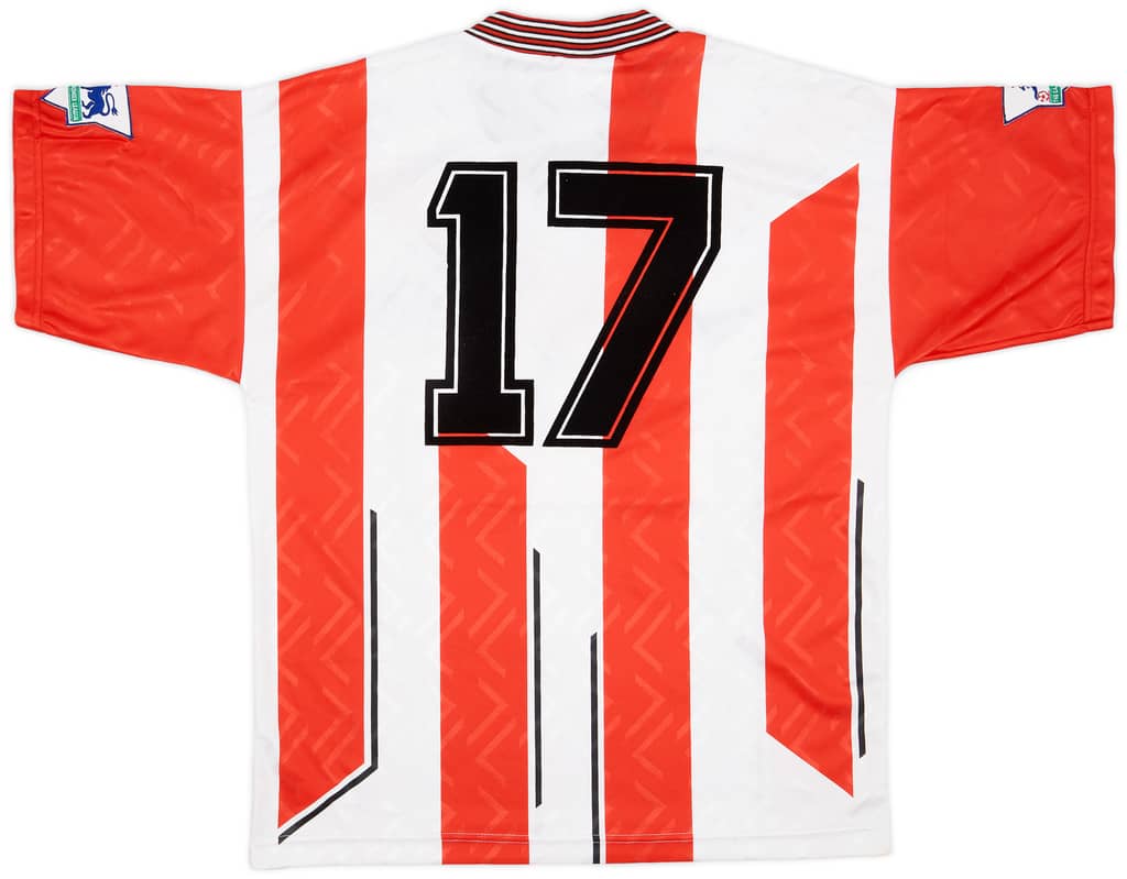 1993-94 Southampton Match Issue Home Shirt #17