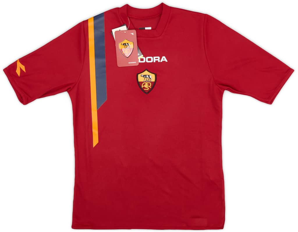 2005-06 Roma Diadora Training Shirt (S)