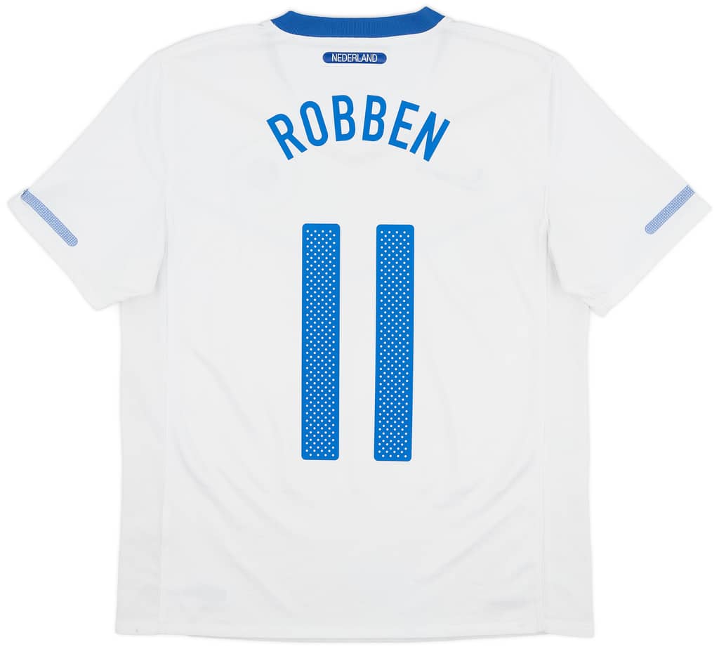 2010-11 Netherlands Away Shirt Robben #11 - 6/10 - (M)