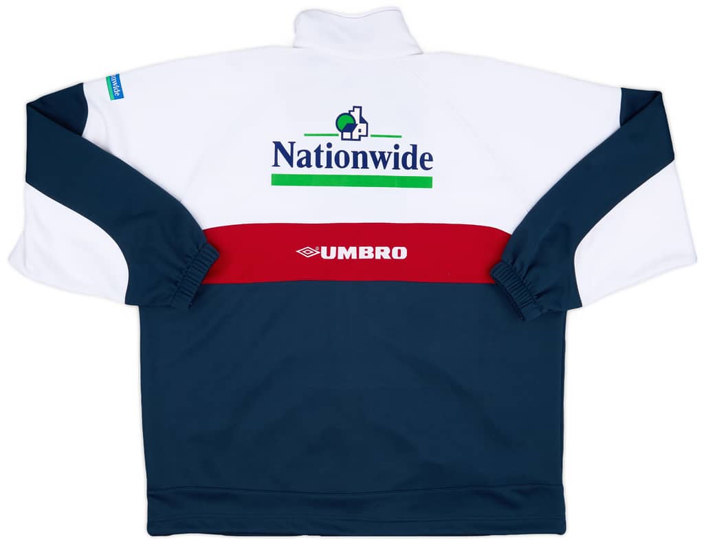 2000-02 England Umbro Track Jacket - 9/10 - (M)