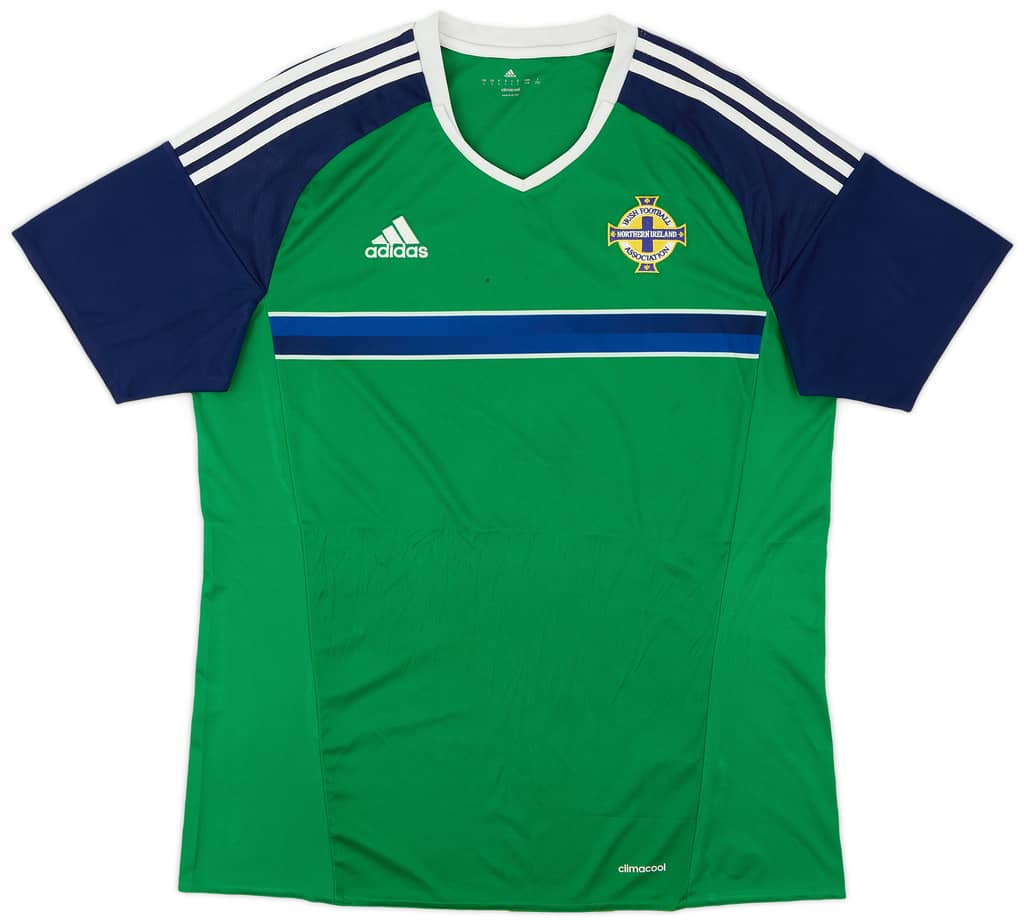 2016-17 Northern Ireland Home Shirt - 5/10 - (L)