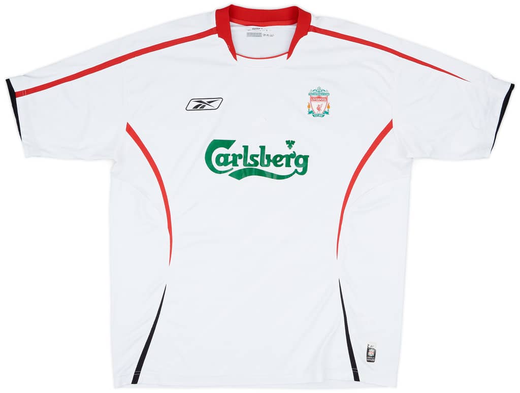 2005-06 Liverpool Away Shirt Fowler #11 - 6/10 - (XL)