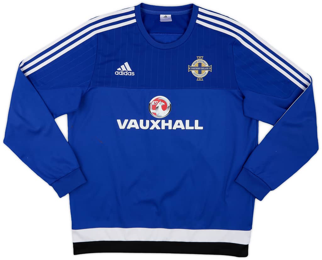 2015-16 Northern Ireland adidas Drill Top - 7/10 - (L)