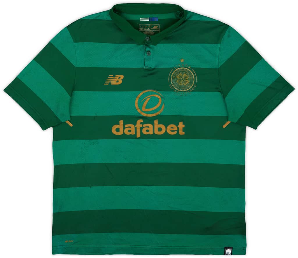 2017-18 Celtic 'Lisbon Lions 50th Anniversary' Away Shirt - 5/10 - (L)
