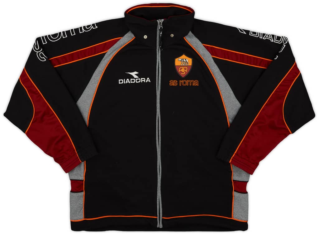 1998-99 Roma Diadora Track Jacket - 9/10 - (S)