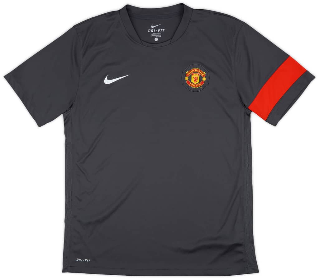 2010-11 Manchester United Nike Training Shirt - 10/10 - (L)