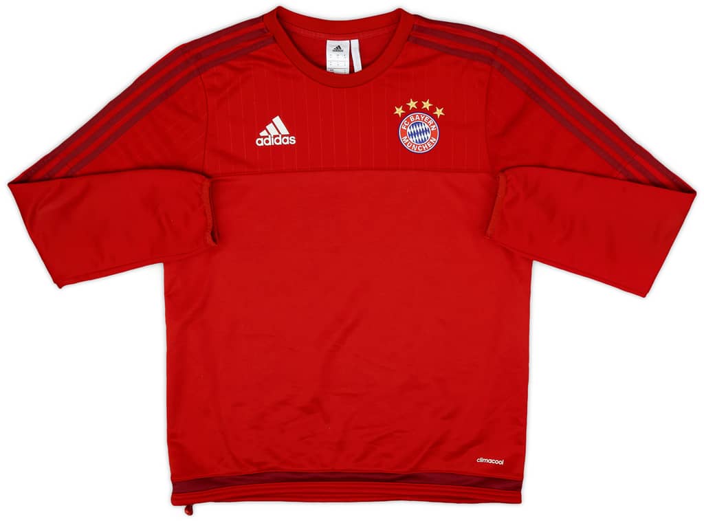2015-16 Bayern Munich adidas Sweat Top - 8/10 - (M)