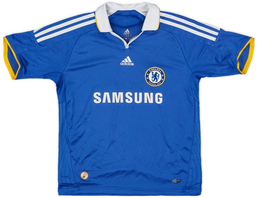 2008-09 Chelsea Home Shirt - 6/10 - (L.Boys)