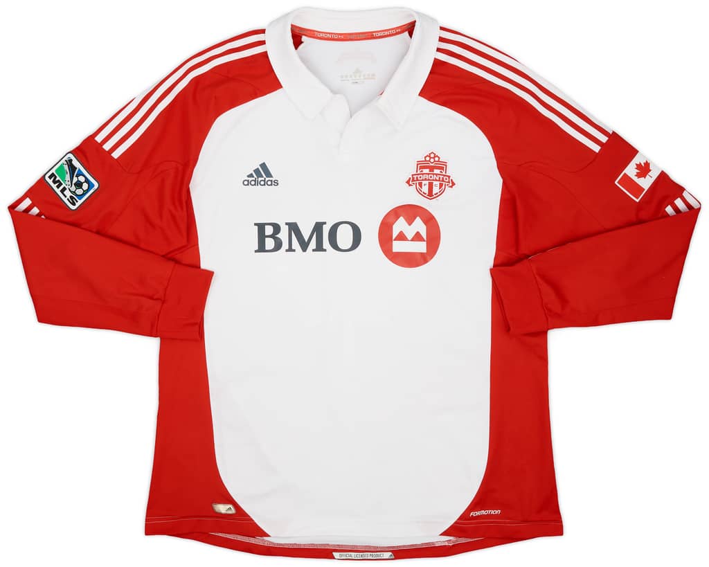 2012-14 Toronto FC Authentic Away L/S Shirt - 8/10 - (XXL)