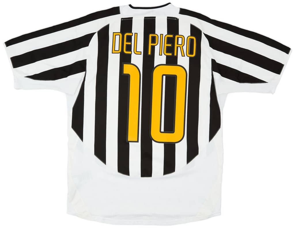 2003-04 Juventus Home Shirt Del Piero #10 - 6/10 - (L)