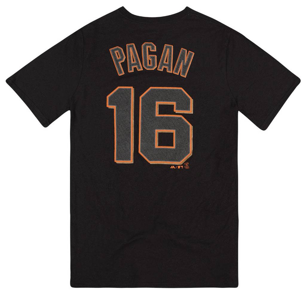2012-16 San Francisco Giants Pagan #16 Majestic Tee Y