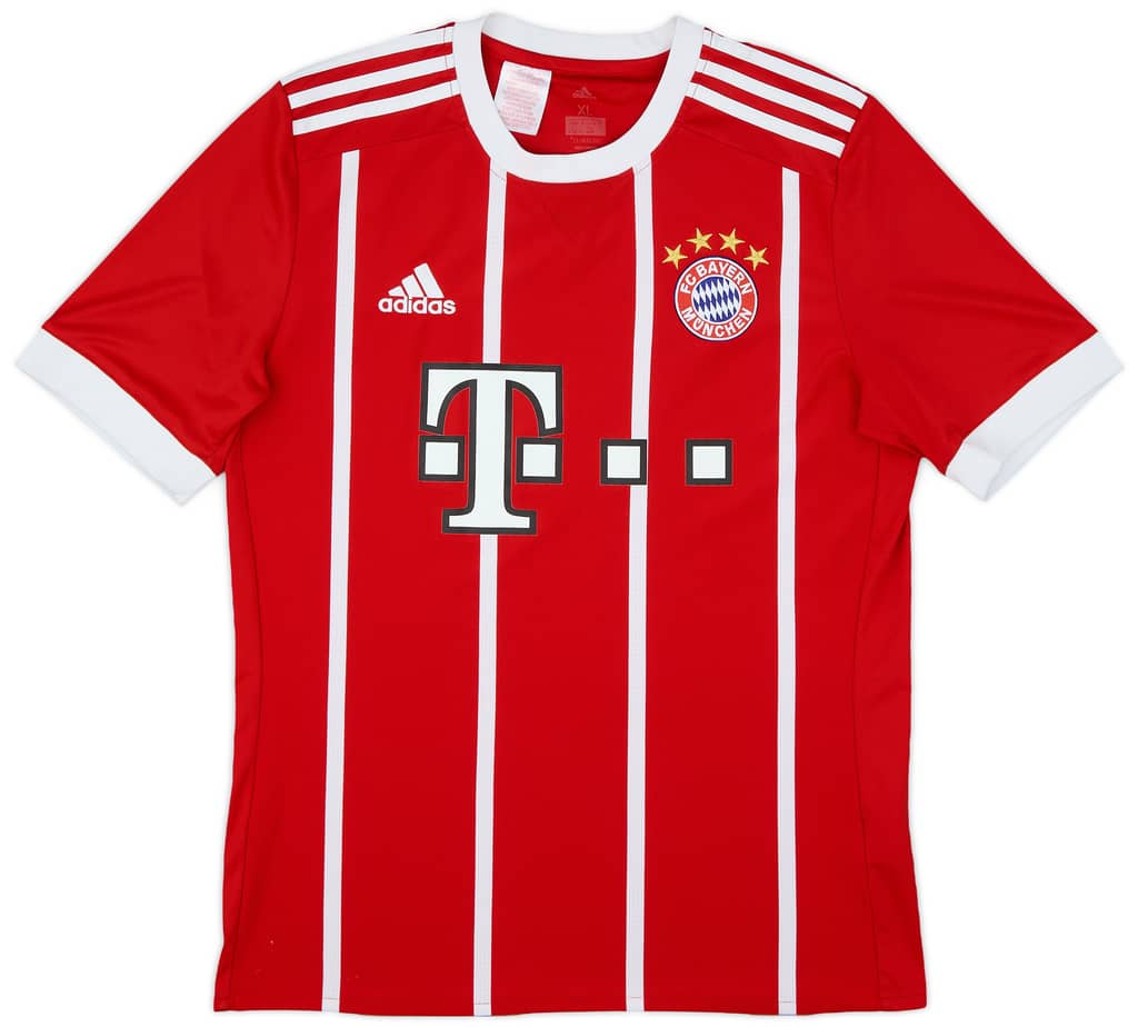 2017-18 Bayern Munich Home Shirt - 9/10 - (XL.Boys)