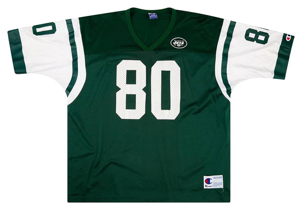 1998 New York Jets Chrebet #80 Champion Jersey (Home) XL