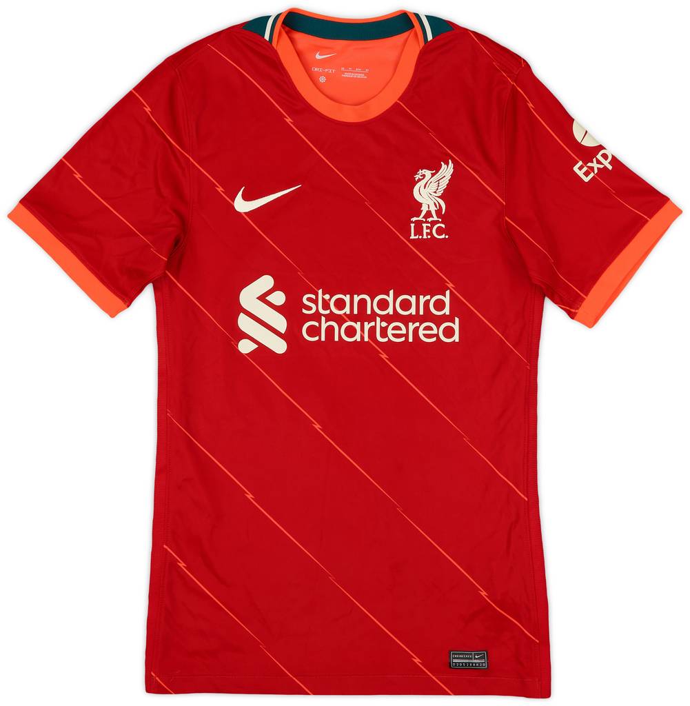 2021-22 Liverpool Home Shirt Firmino #9 - 10/10 - (XS)