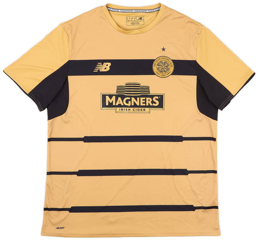 2015-16 Celtic New Balance Training Shirt - 8/10 - (XL)