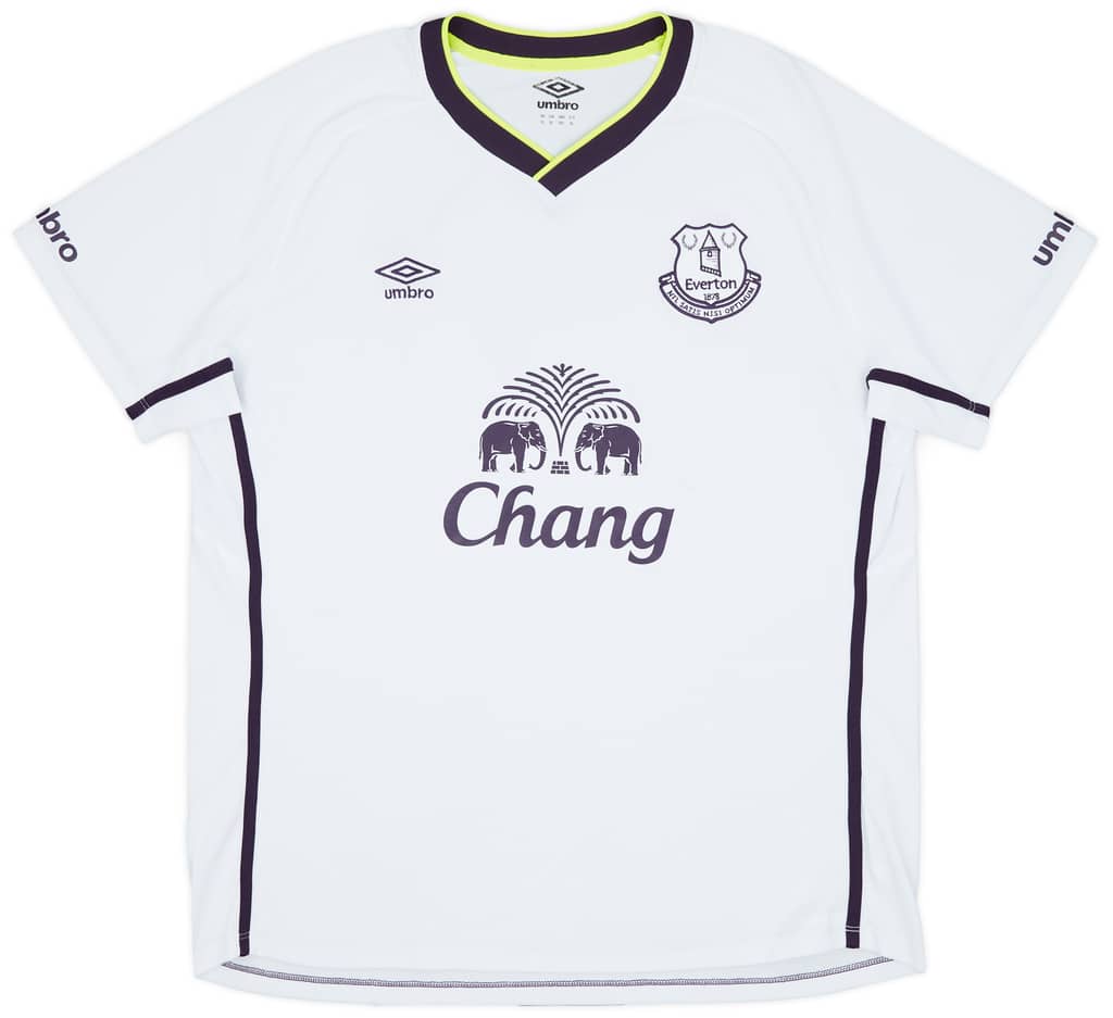 2014-15 Everton Third Shirt Baines #3 - 8/10 - (XL)