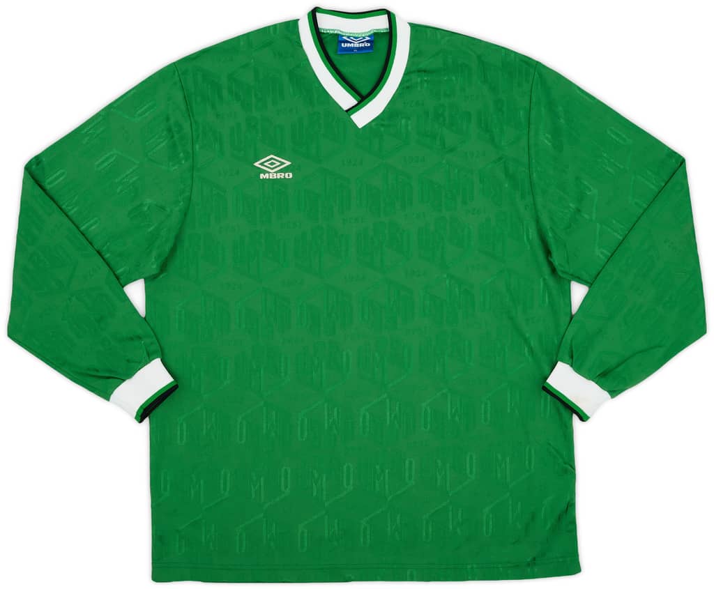 1990s Umbro Template L/S Shirt - 7/10 - (XL)