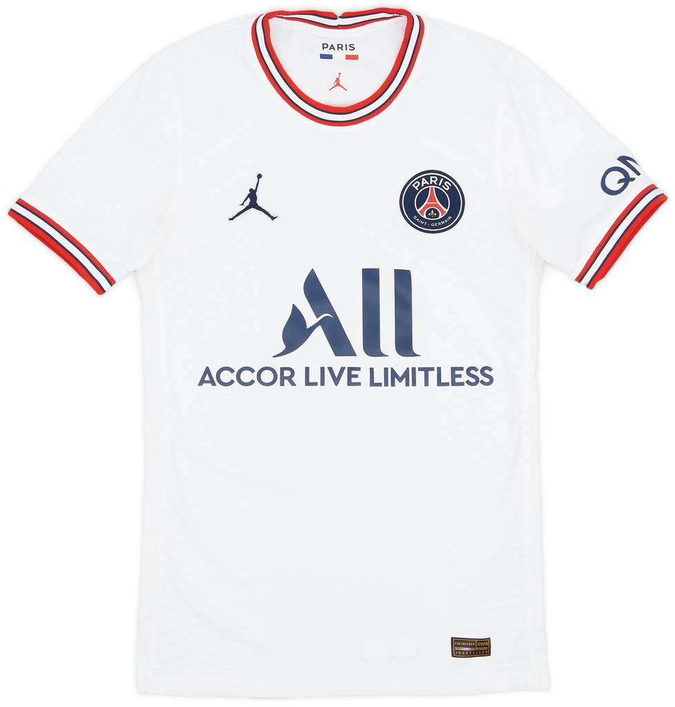 2021-22 Paris Saint-Germain Authentic Fourth Shirt - 9/10 - (XS)