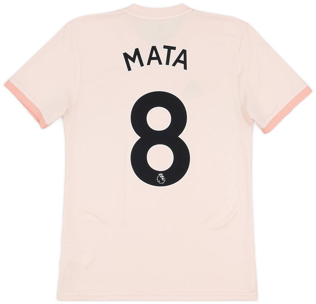 2018-19 Manchester United Away Shirt Mata #8 - 7/10 - (S)