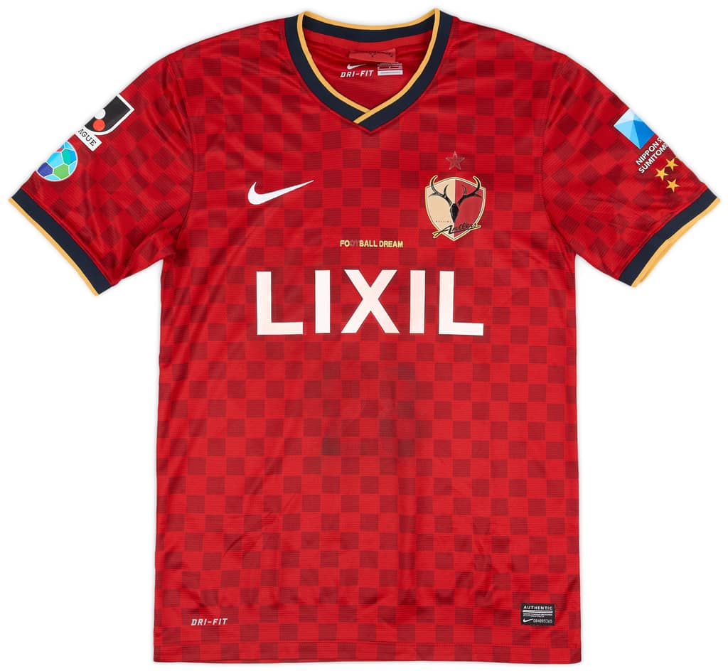 2014 Kashima Antlers Home Shirt - 5/10 - (S)
