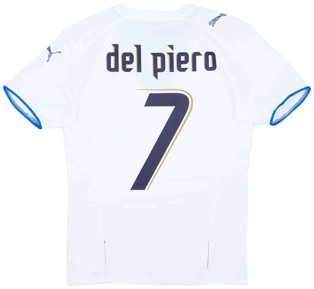 2006 Italy Away Shirt Del Piero #7 - 8/10 - (S)