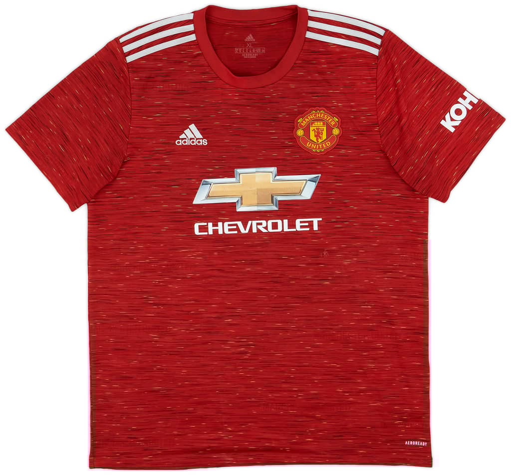 2020-21 Manchester United Home Shirt Rashford #10 - 5/10 - (XL)