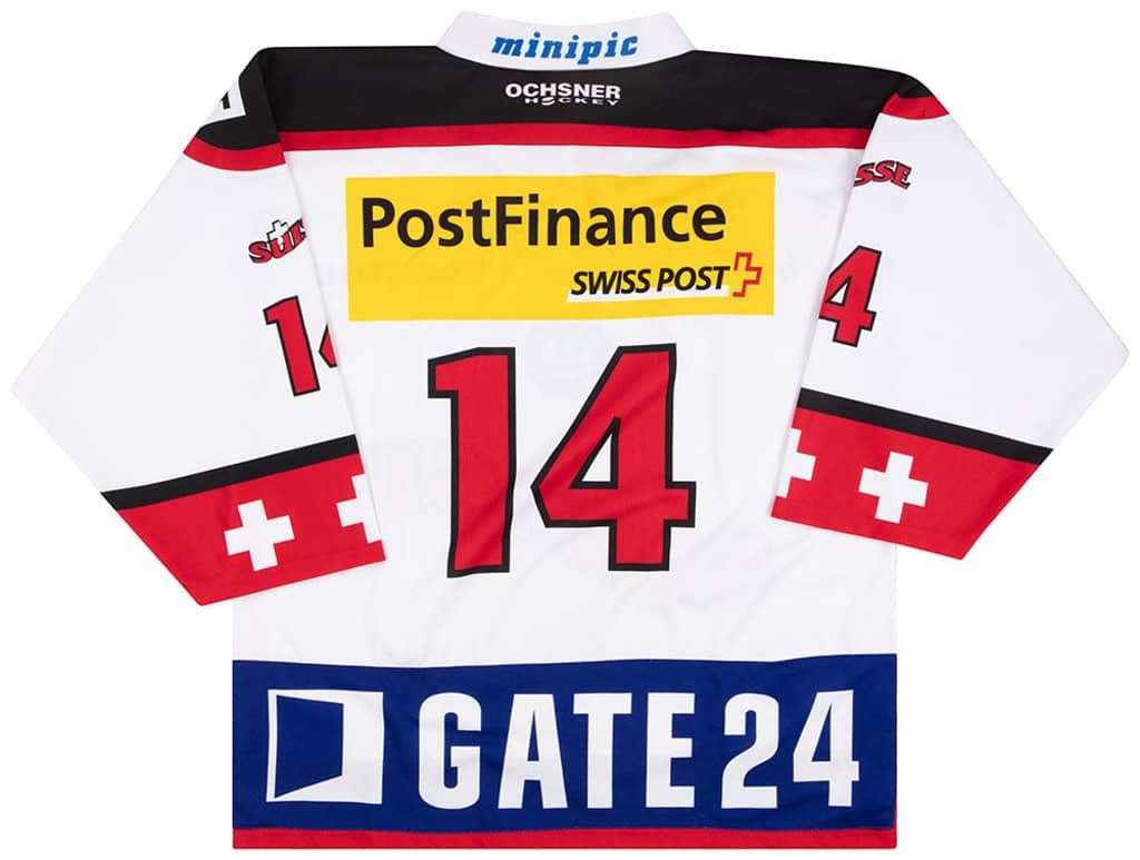 2004-06 Switzerland National Hockey Team Ochsner Jersey (Away) XL
