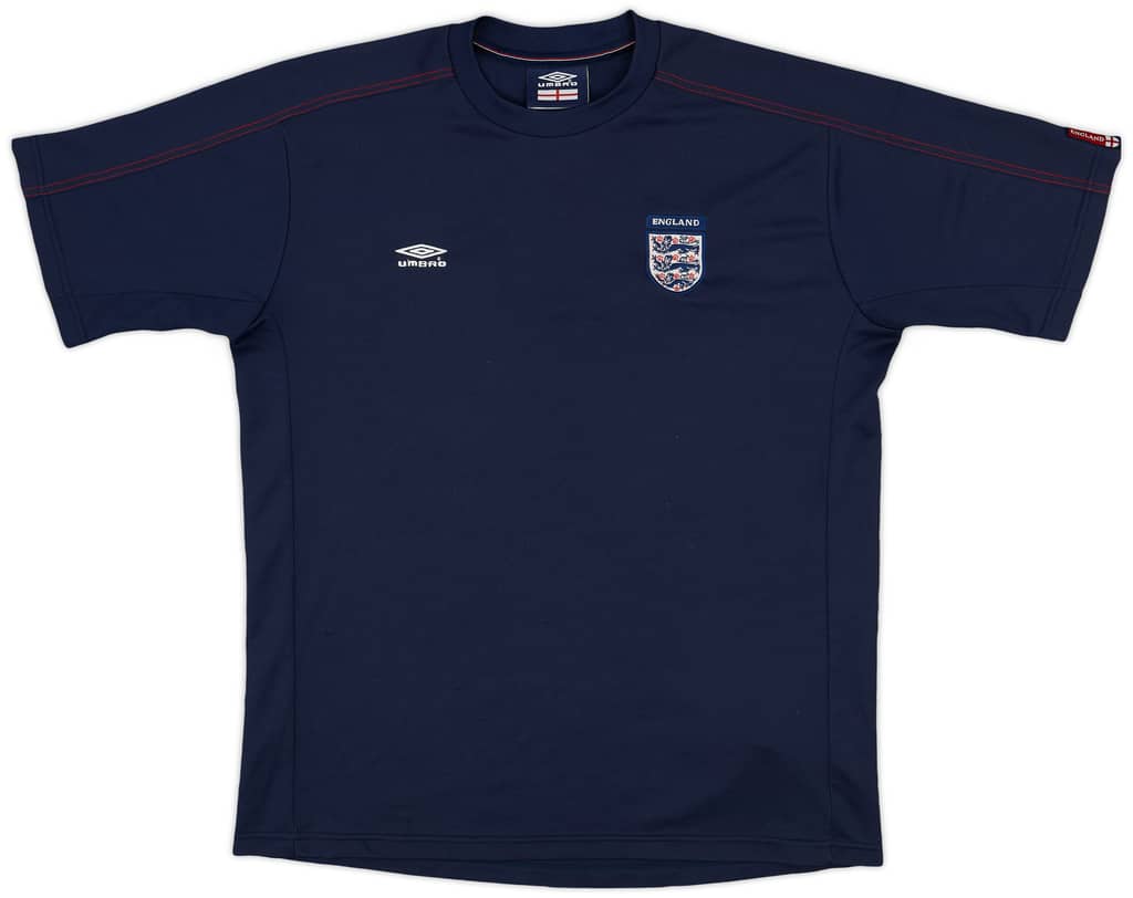 2002-04 England Umbro Training Shirt - 7/10 - (L)