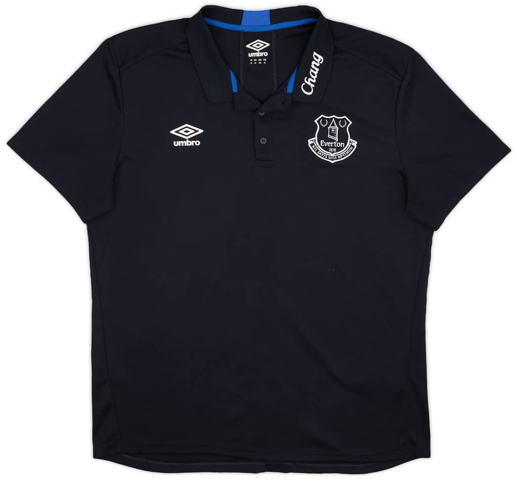 2016-17 Everton Umbro Polo Shirt - 9/10 - (XL)