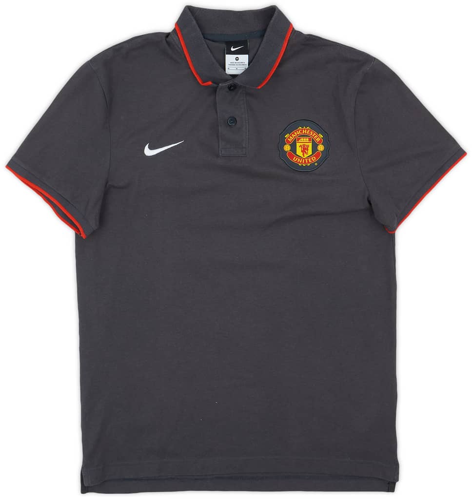2010-11 Manchester United Nike Polo Shirt - 9/10 - (M)