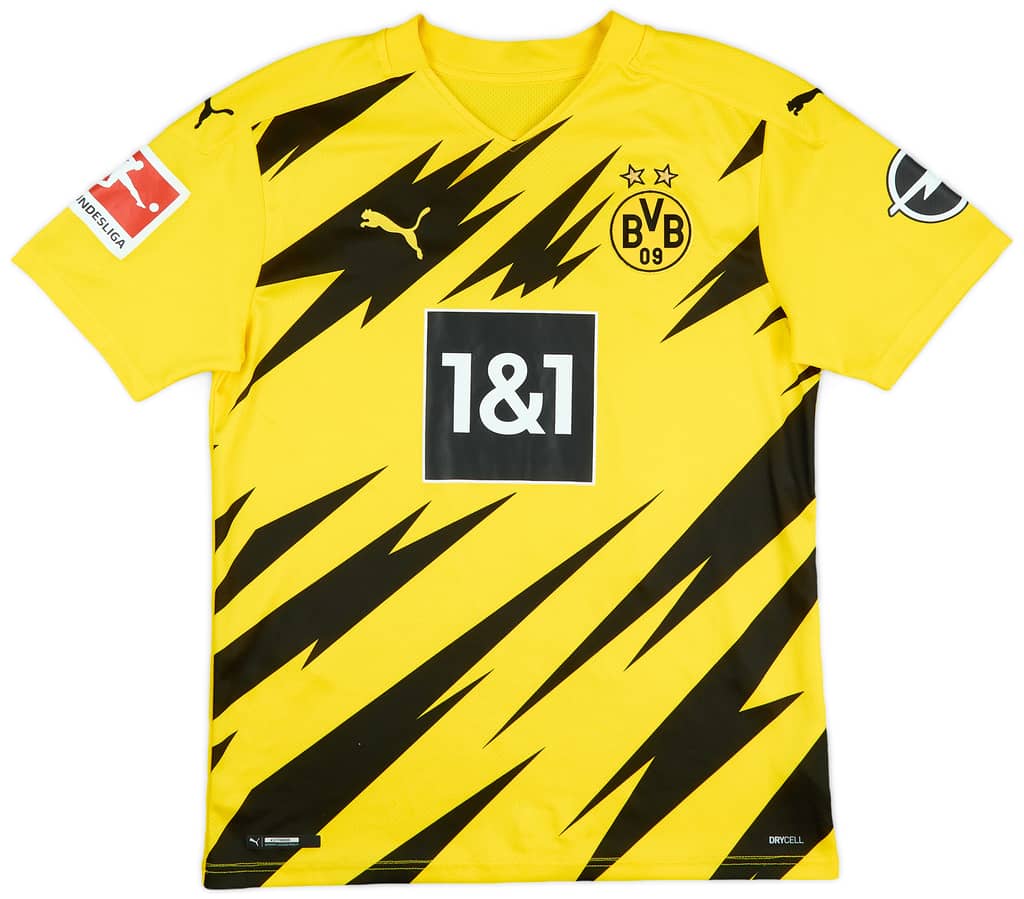 2020-21 Borussia Dortmund Home Shirt Bakir #21 - 7/10 - (M)