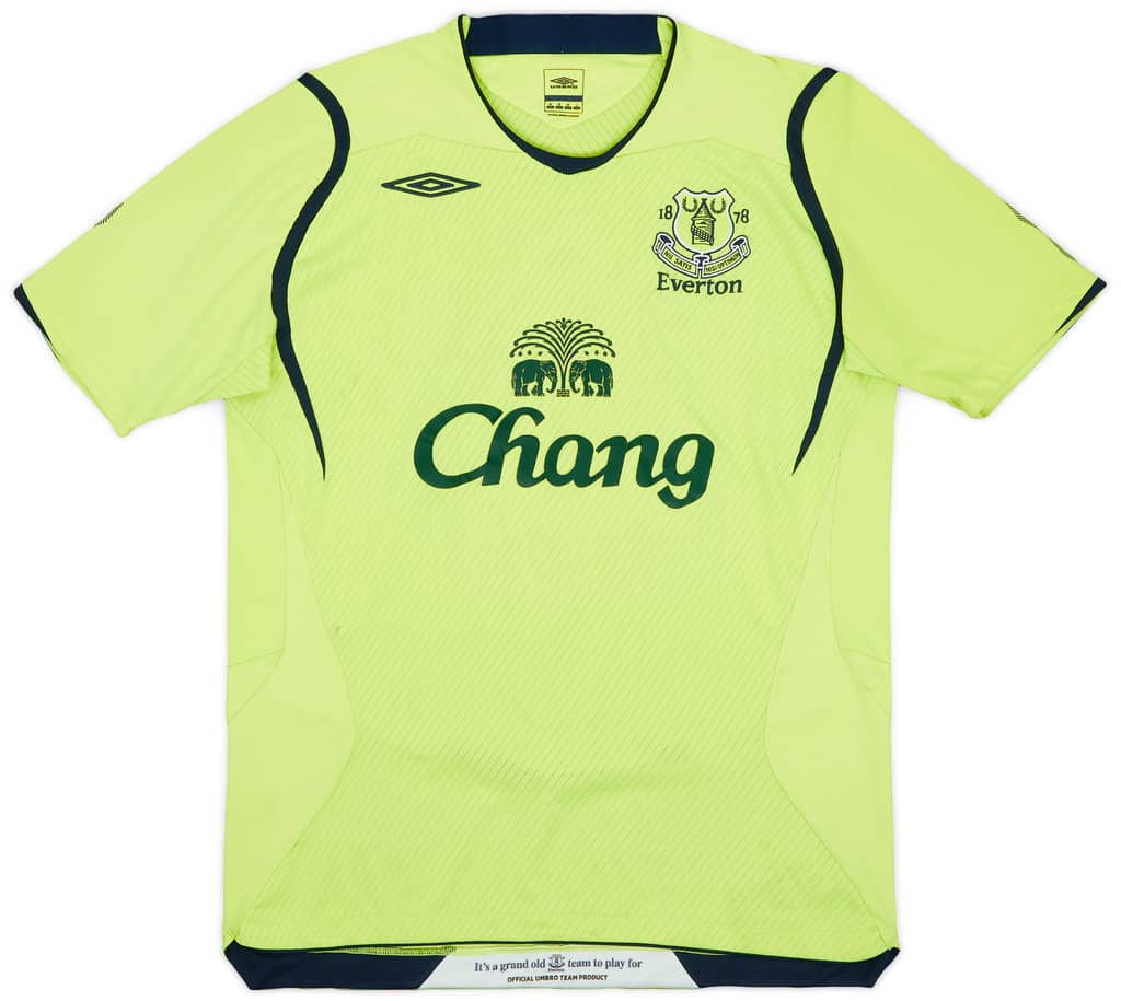 2008-09 Everton Third Shirt Jagielka #6 - 6/10 - (M)