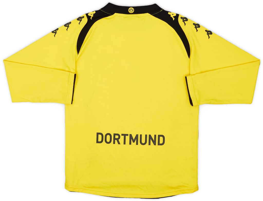 2009-10 Borussia Dortmund Home L/S Shirt - 8/10 - (XL.Boys)