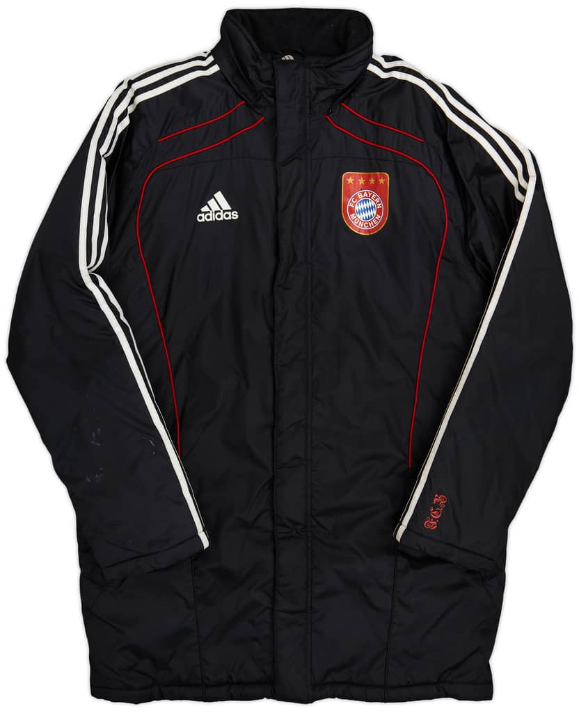 2009-10 Bayern Munich adidas Padded Bench Coat - 7/10 - (L)